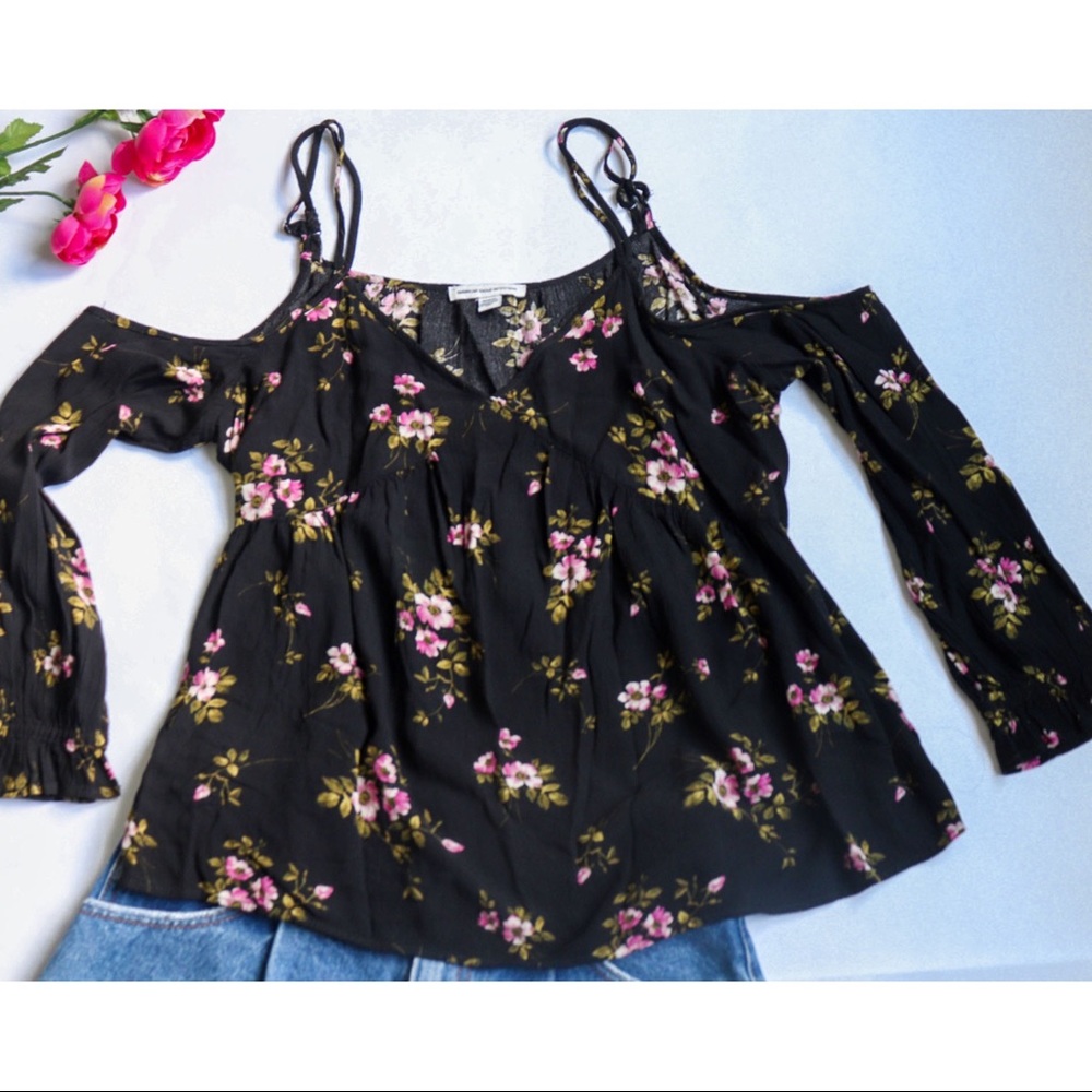 AE Floral Blouse